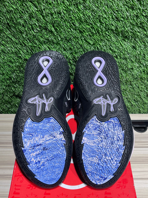 Nike Kyrie Infinity Black Metallic Silver Sz 8