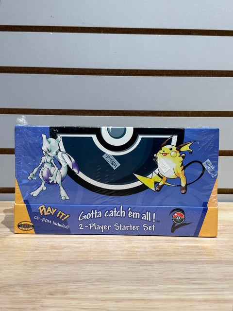 SEALED WOTC POKEMON BASE SET 2 2-PLAYER STARTER SET CD DISPLAY