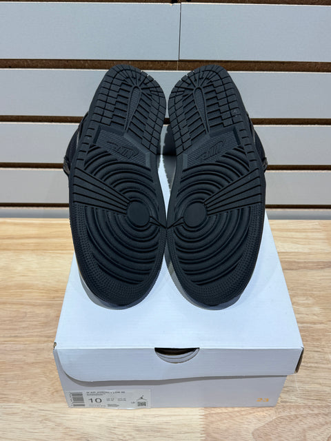Jordan 1 Low SE Patent Elephant Black (Women's) Sz 8.5M