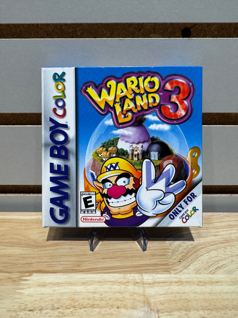 Vintage Wario Land 3 III - Game Boy Color 2000 Complete CIB
