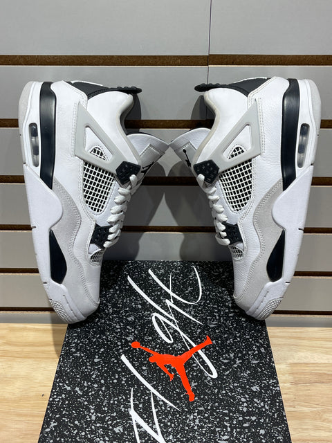 Jordan 4 Retro Military Black Sz 8