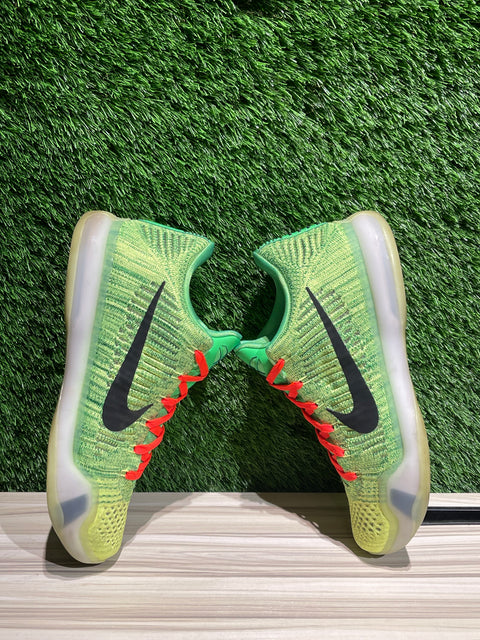 Nike Kobe 10 Elite Low NikeiD "Grinch" Sz 10.5