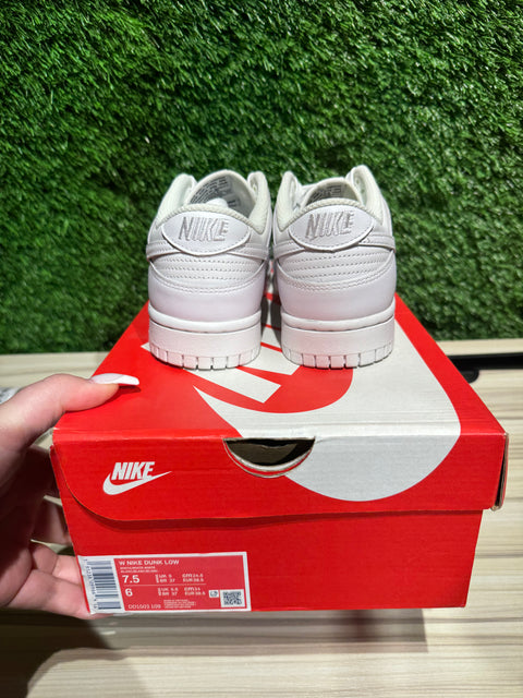 Nike Dunk Low Triple White (2021) (Women's) Sz 6M
