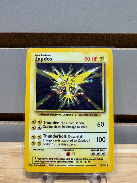 Pokémon Zapdos - Base Set (BS) 16/102