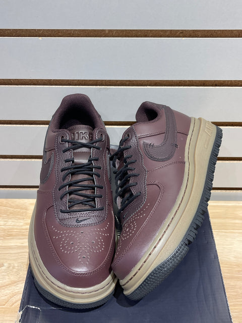 Nike Air Force 1 Low Luxe Brown Basalt Sz 9.5