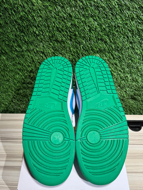 Jordan 1 Low Lucky Green Aquatone (Women's) Sz 11.5W
