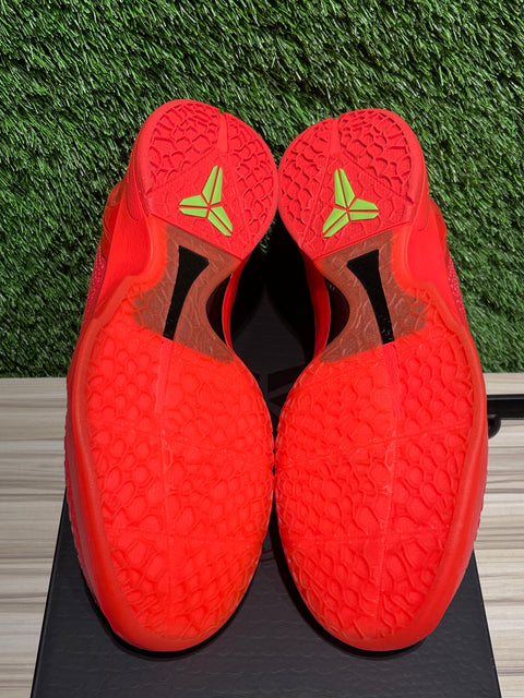 Nike Kobe 6 Protro Reverse Grinch Sz 12