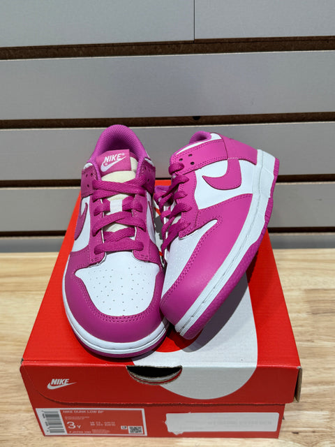 Nike Dunk Low Active Fuchsia (PS) Sz 3Y
