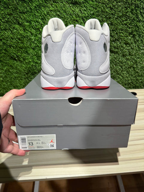Jordan 13 Retro Wolf Grey Sz 13