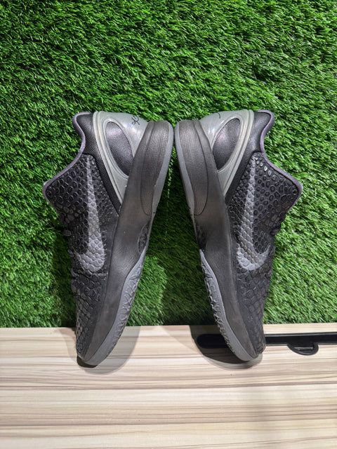 Nike Zoom Kobe 6 Blackout Sz 11.5