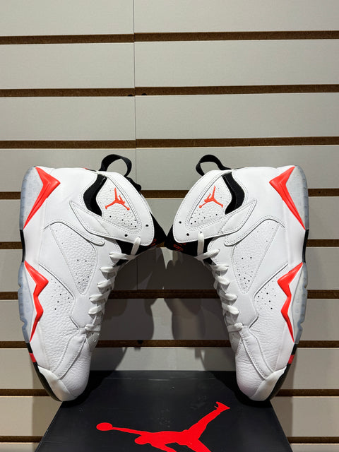 Jordan 7 Retro White Infrared Sz 12