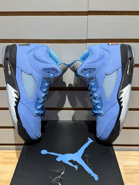 Jordan 5 Retro UNC University Blue Sz 8.5M