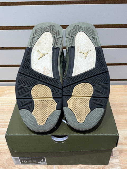Jordan 4 Retro SE Craft Medium Olive Sz 10