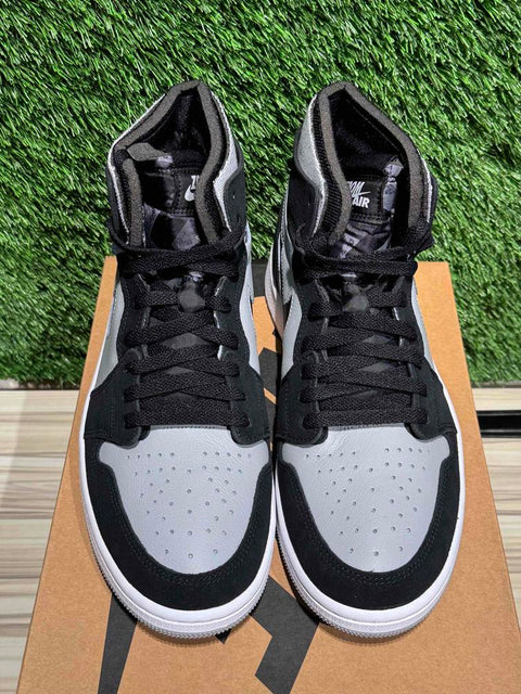 Jordan 1 Zoom CMFT Black Light Smoke Grey Sz 10.5