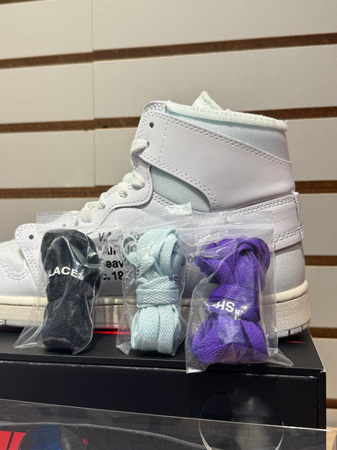 Jordan 1 Retro High Virgil Abloh Archive Alaska Sz 10