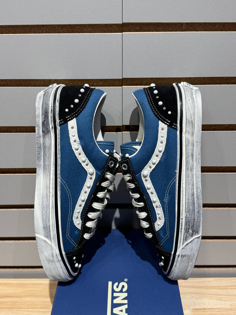 Vans LX Old Skool 36 Pearlized Pack Black Navy Sz 10