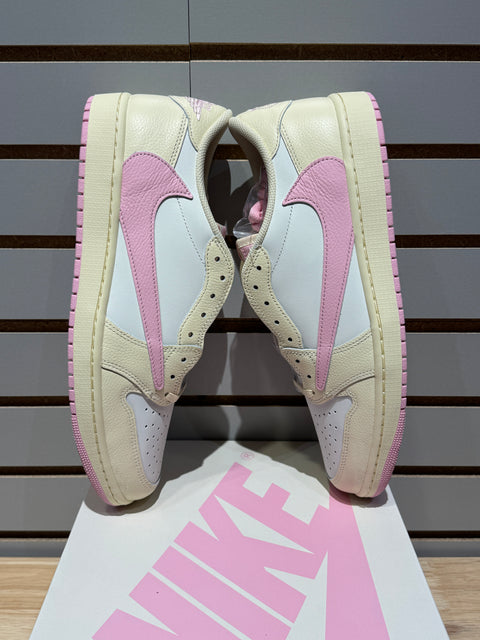 Jordan 1 Retro Low OG SP Travis Scott Shy Pink Sz 13