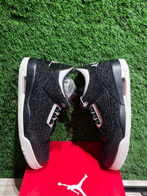 Jordan 3 Retro AWOK Vogue Black (Women's) Sz 10M