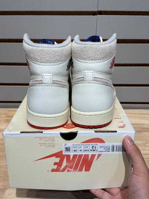 Jordan 1 Retro High Rare Air Sail Cinnabar (Women's) Sz 10.5