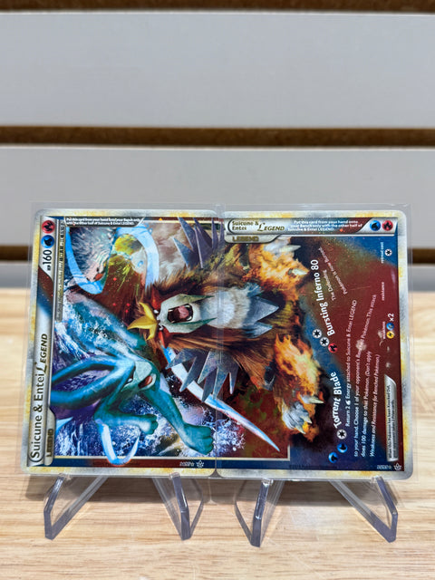 Pokémon Suicune & Entei Legend Set (Top & Bottom)