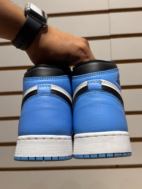 Jordan 1 Retro High OG UNC Toe Sz 7Y