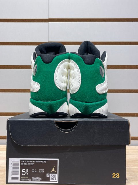 Jordan 13 Retro Sail Pine Green (GS) Sz 5.5Y