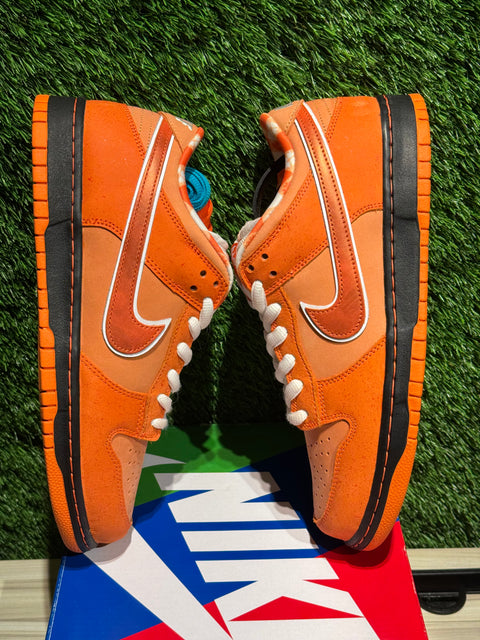 Nike SB Dunk Low Concepts Orange Lobster Sz 10M