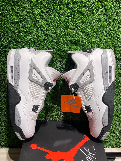 Jordan 4 Retro White Cement (2025) Sz 12