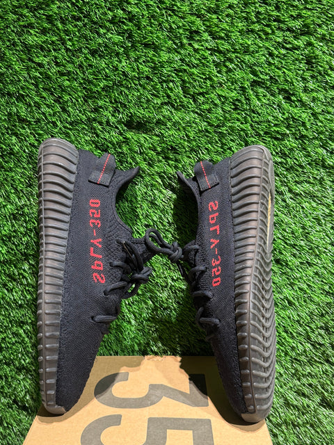 adidas Yeezy Boost 350 V2 Black Red Sz 10M