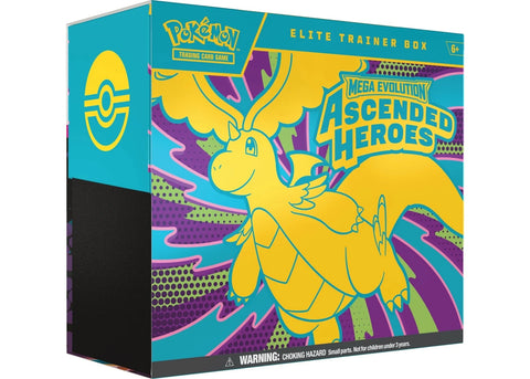 2026 Pokémon Mega Evolution Ascended Heroes Elite Trainer Box