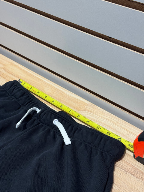 Kid's Nike Big Swoosh Oversized Black Sweatpants Sz L