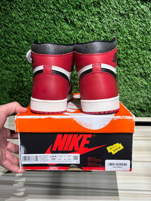 Jordan 1 Retro High OG Chicago Lost and Found Sz 10.5M,