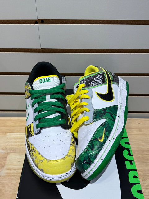 Nike Dunk Low What the Duck Away University of Oregon PE Sz 11.5
