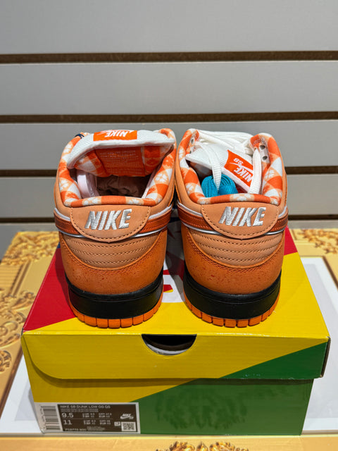 Nike SB Dunk Low Concepts Orange Lobster (Special Box) Sz 9.5