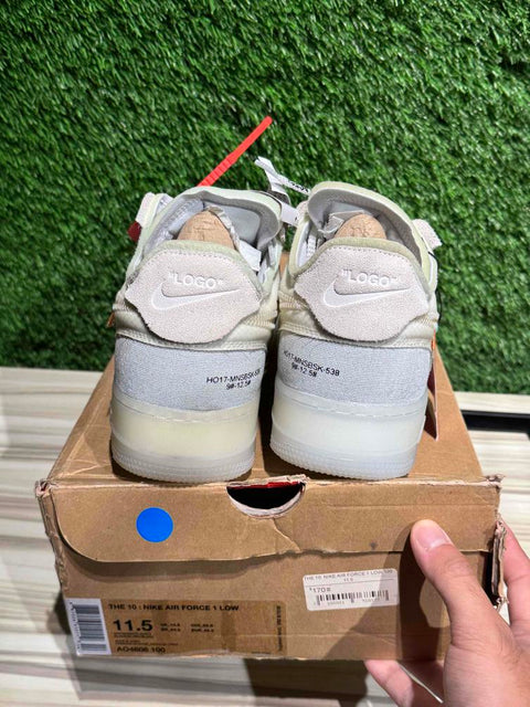 Nike Air Force 1 Low Off-White Sz 11.5M.