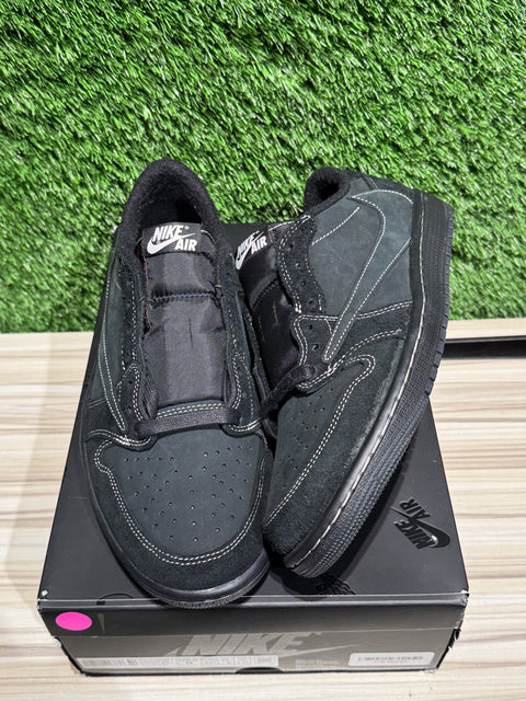 Jordan 1 Retro Low OG SP Travis Scott Black Phantom Sz 9