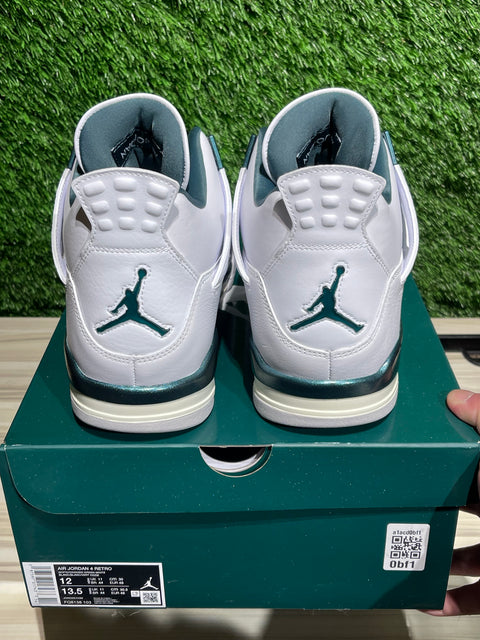 Jordan 4 Retro Oxidized Green Sz 12