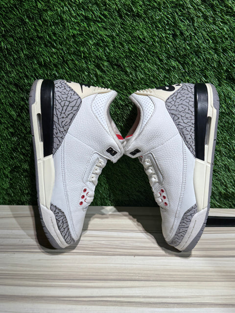 Jordan 3 Retro White Cement Reimagined (GS) Sz 7Y