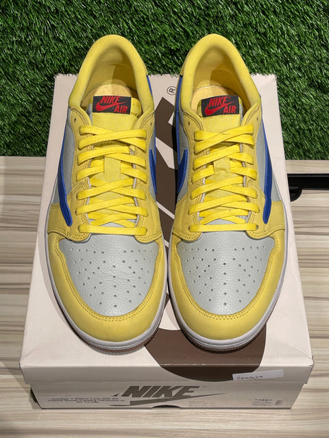 Jordan 1 Retro Low OG SP Travis Scott Canary (Women's) Sz 12.5M