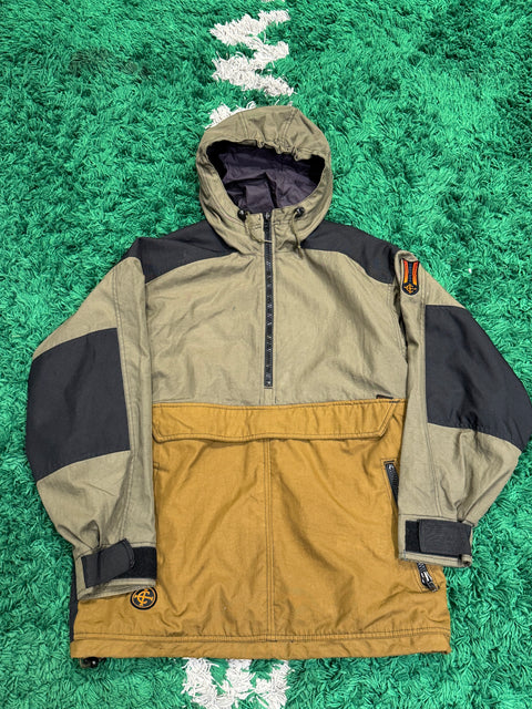 1990s Vintage Columbia Convert Anorak Jacket Sz S