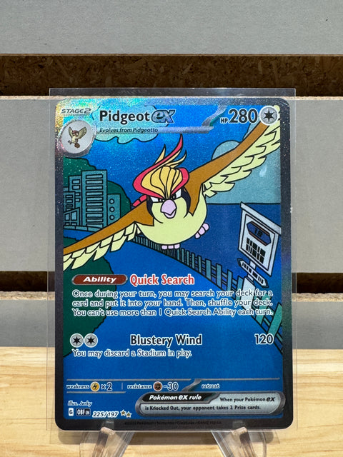 Pokémon Pidgeot ex - 225/197 - SV03: Obsidian Flames (OBF)