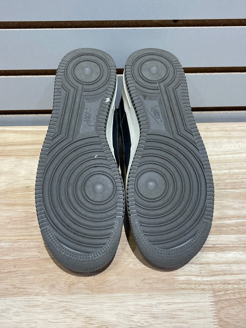Nike Air Force 1 Low '07 LV8 Black Flat Pewter Sz 9.5