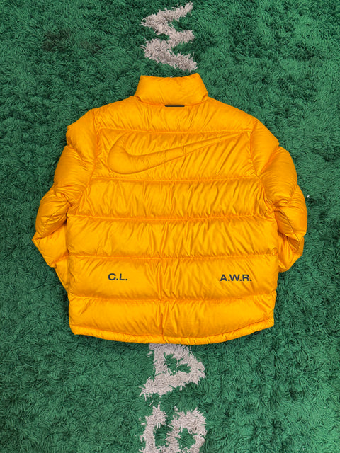 Nike x NOCTA Sunset Puffer Jacket Yellow Sz M