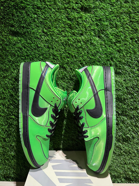 Nike SB Dunk Low The Powerpuff Girls Buttercup Sz 12M
