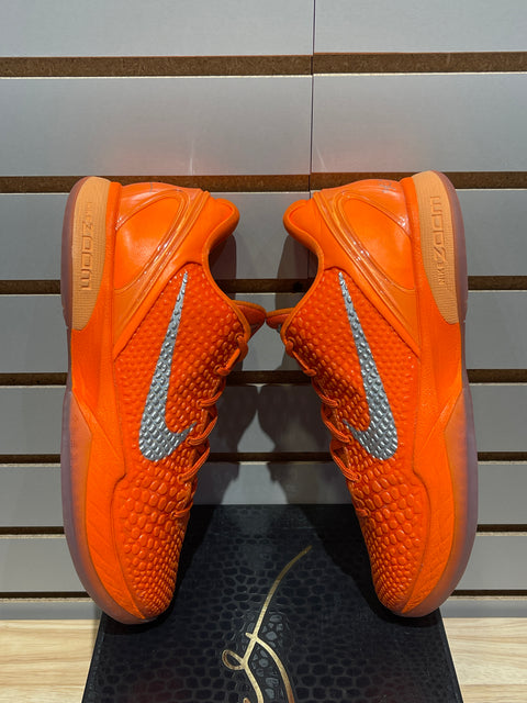 Nike Kobe 6 Protro Total Orange Sz 10.5