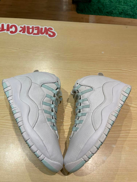 Jordan 10 Retro Ice Green (Women's) Sz 8W
