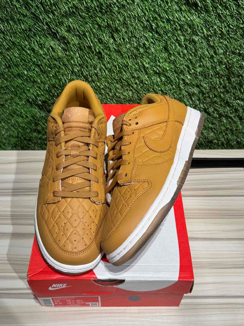 Nike Dunk Low Quilted Wheat (Women's) Sz 8.5M