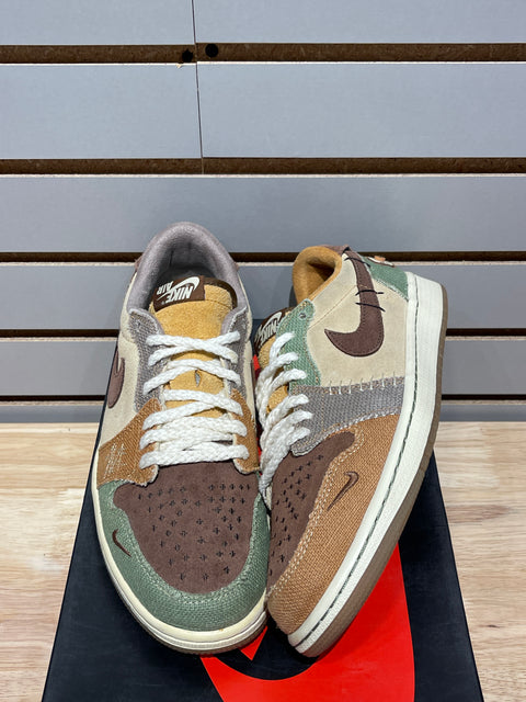 Jordan 1 Retro Low OG Zion Williamson Voodoo Sz 9