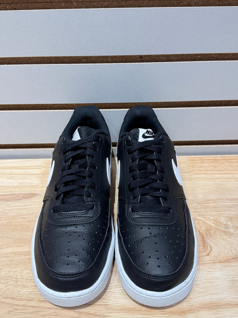 Nike Court Vision Low Next Nature Black White Sz 9.5M