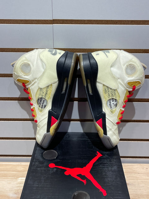 Jordan 5 Retro Off-White Sail Sz 9.5